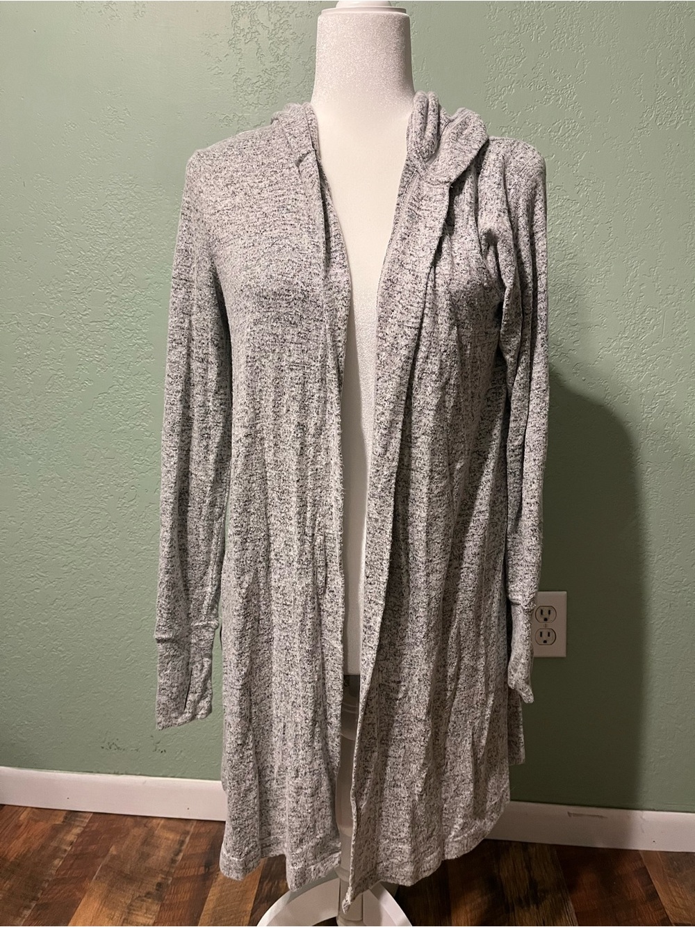 Members Mark Soft Gray Cardigan